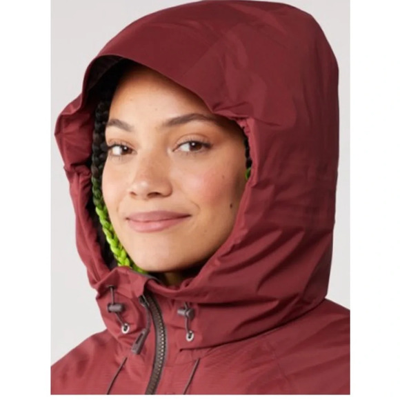 REI Women’s Small Stormhenge Down Hybrid Snow Jacket Red NWT Ski Snowboard - Picture 5 of 11